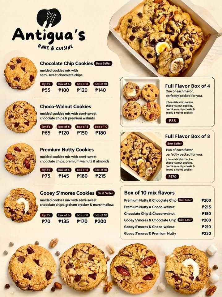 Cookies from Antigua's Bake & Cuisine
