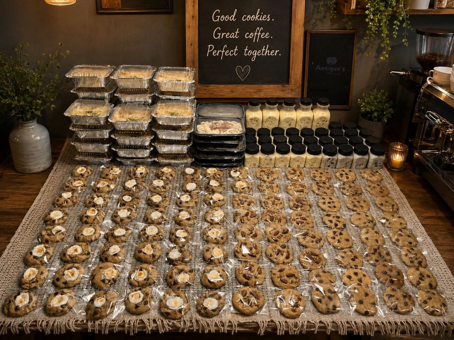 Featured dish from Antigua's Bake & Cuisine