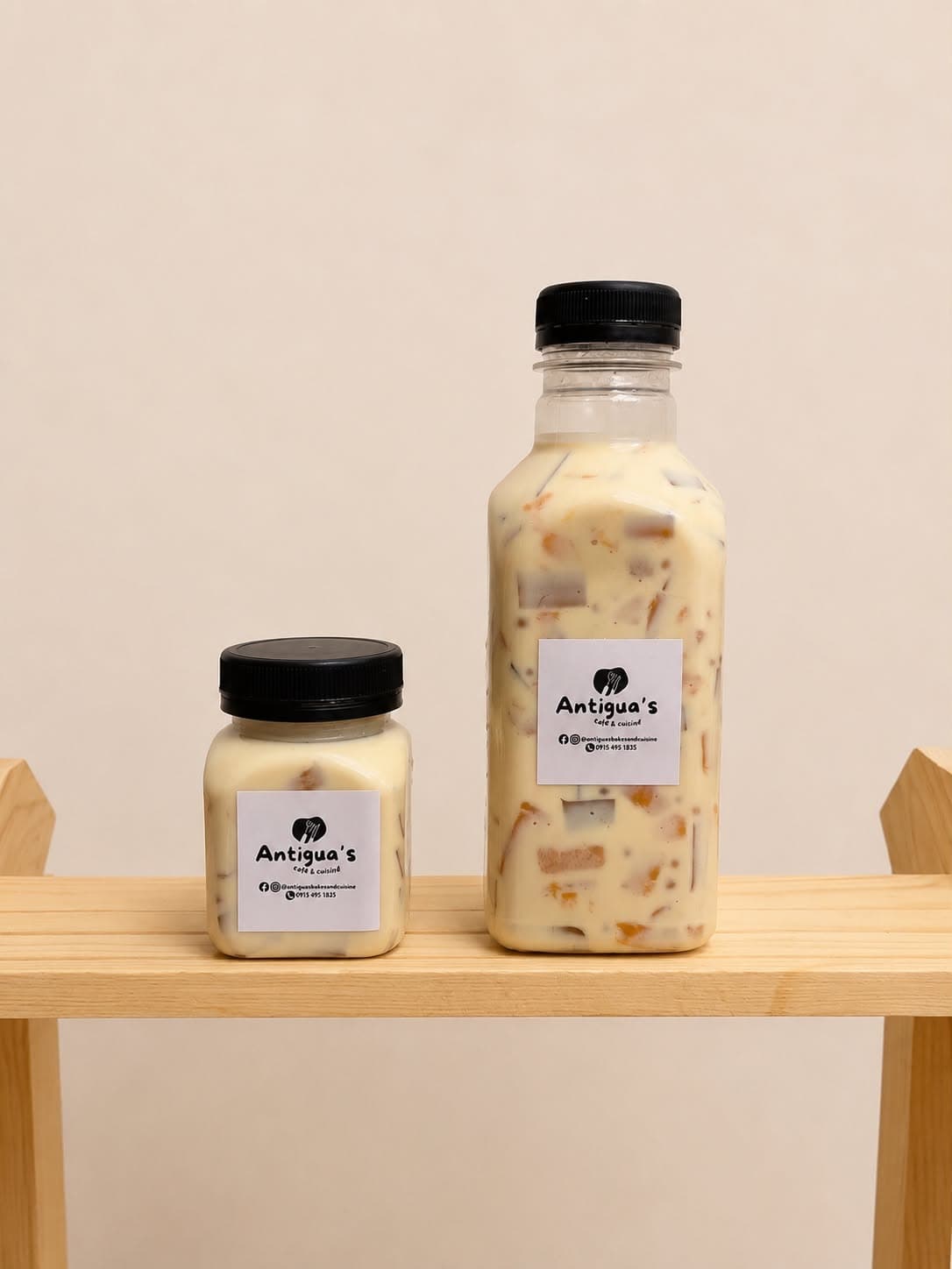 Mango tapioca jelly